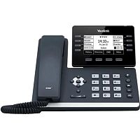 картинка yealink sip-t53w sip-телефон, экран 3.7", 12 sip аккаунтов, wi-fi, bluetooth, opus, 8*blf, poe, usb, gige, без бп от магазина Tovar-RF.ru