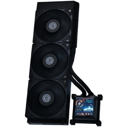 картинка lian li hydroshift lcd 360s black система водяного охлаждения (g89.ghslcd36sb.00/r0) магазин Tovar-RF.ru являющийся официальным дистрибьютором в России картинка lian li hydroshift lcd 360s black система водяного охлаждения (g89.ghslcd36sb.00/r0) от магазина Tovar-RF.ru