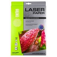 картинка Cactus CS-LPA4160100 Бумага A4/160г/м2/100л. глянцевое для лазерной печати от магазина Tovar-RF.ru