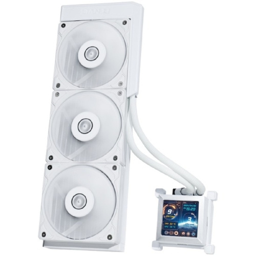 картинка система водяного охлаждения lian li hydroshift lcd 360s white (g89.ghslcd36sw.00) от магазина Tovar-RF.ru