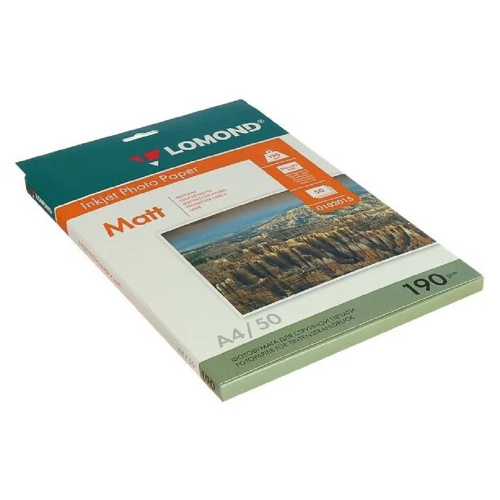 картинка LOMOND 0102015 Матовая бумага 2х A4, 190г/м2, 50 л. магазин Tovar-RF.ru являющийся официальным дистрибьютором в России картинка LOMOND 0102015 Матовая бумага 2х A4, 190г/м2, 50 л. от магазина Tovar-RF.ru