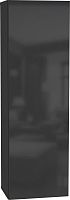 картинка Шкаф навесной НК-МЕБЕЛЬ POINT ТИП-20 шкаф навесной Чёрный/Черный глянец 71774435 (1 кор.) от магазина Tovar-RF.ru