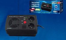 картинка Стабилизатор UNIEL (09620) U-STR-1000/1 серия Standard Courage 1000 ВА от магазина Tovar-RF.ru