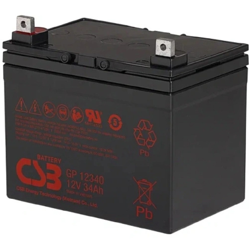 картинка csb батарея gp12340 (12v/34ah) магазин Tovar-RF.ru являющийся официальным дистрибьютором в России картинка csb батарея gp12340 (12v/34ah) от магазина Tovar-RF.ru