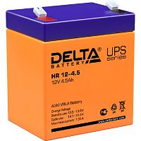 картинка delta hr 12-4.5 (4.5 а\ч, 12в)  свинцово- кислотный аккумулятор от магазина Tovar-RF.ru