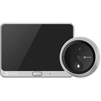 картинка ezviz cs-dp2c-a0-6e2wpfbs видеоглазок  серебристый  от магазина Tovar-RF.ru