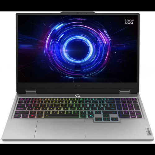 картинка lenovo loq 15irx10 [83je009fps] grey 15.6" {fhd i5-13450hx/24gb/512gb ssd/rtx5050 8gb/dos} от магазина Tovar-RF.ru