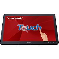 картинка lcd viewsonic 23.6" td2430 черный touch {va 10-points touch 1920x1080 10ms 200cd 3000:1(dcr 50m:1) d-sub hdmi displayport usb3.0x2 audio speakers} [vs16495] от магазина Tovar-RF.ru