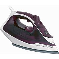 картинка tefal fv2835e0 утюг, 2400вт, 160г, белый/сиреневый от магазина Tovar-RF.ru