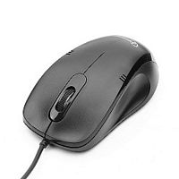 картинка gembird mop-100 black {мышь, usb, черный, 3 кнопки,  1000 dpi, кабель 1.5м} от магазина Tovar-RF.ru