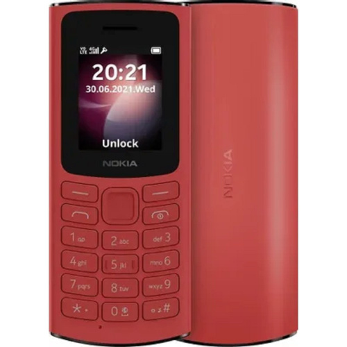 картинка nokia 106 ta-1564 ds eac1 red [1gf019bpb1c02] от магазина Tovar-RF.ru
