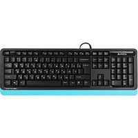 картинка клавиатура a-4tech fstyler fk10 blue черный/синий usb [1147528] от магазина Tovar-RF.ru