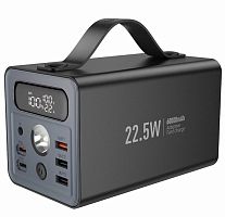 картинка powe bank hoco (6942007638524) j138 60000mah 3usb+2type-c+1dc 3.0a pd20w , черный от магазина Tovar-RF.ru