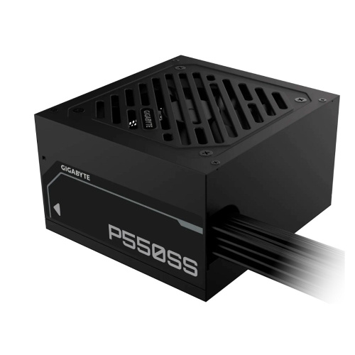 картинка блок питания пк gigabyte p550ss 550w, 80+, silver, не модульный, atx 3.0 от магазина Tovar-RF.ru