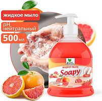 картинка Жидкое мыло CLEAN&GREEN CG8243 Soapy Light Грейпфрут с дозатором 500мл от магазина Tovar-RF.ru