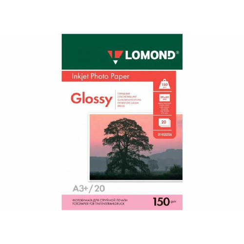 картинка LOMOND 0102022 Глянцевая бумага 1х A4, 230г/м2, 50л. магазин Tovar-RF.ru являющийся официальным дистрибьютором в России картинка LOMOND 0102022 Глянцевая бумага 1х A4, 230г/м2, 50л. от магазина Tovar-RF.ru