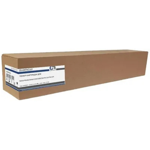 картинка картридж лазерный copyrite cr-kmtn216y tn-216y/tn-319y желтый (26000стр.) для konica minolta c220/c2 магазин Tovar-RF.ru являющийся официальным дистрибьютором в России картинка картридж лазерный copyrite cr-kmtn216y tn-216y/tn-319y желтый (26000стр.) для konica minolta c220/c2 от магазина Tovar-RF.ru