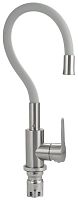 картинка Смеситель для кухни BRIMIX 9319 Смеситель кухонный, гибкий излив СВЕТЛО-СЕРЫЙ, из нержавеющей стали марка 304, серии СТАНДАРТ от магазина Tovar-RF.ru