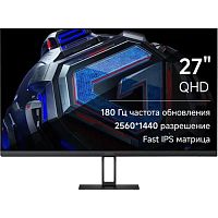 картинка xiaomi 27" g27qi eu 2k gaming monitor {ips 2560x1440 180hz 1ms 300cd 1000:1 2xhdmi 2xdisplayport vesa} от магазина Tovar-RF.ru