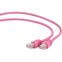 картинка патч-корд utp cablexpert pp12-5m/ro кат.5e, 5м, литой, многожильный (розовый) от магазина Tovar-RF.ru