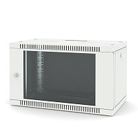 картинка шкаф настенный 19", 6u filum fl-wb-0663gm-gy wall box (шхгхв) 600x350x356 мм, дверь стеклянная, цвет серый ral7035 от магазина Tovar-RF.ru