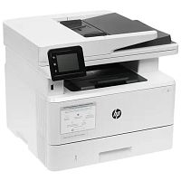 картинка hp laserjet pro 4103fdn а4, мфу, лазерное, черно-белое, 40стр/мин, 1200dpi, 1200мгц, 512мб, апд, 100+250, ethernet /usb, 3050стр/картридж (2z628a#bbu)  от магазина Tovar-RF.ru