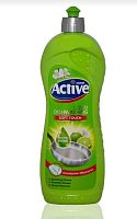 картинка Гель для мытья посуды ACTIVE Гель для мытья посуды "Лайм и цветы", 500 мл, Green (511301202) от магазина Tovar-RF.ru