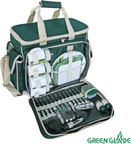 картинка набор для пикника green glade набор для пикника 3134 31пр 24л green glade набор для пикника 3134 31пр 24лот магазина Tovar-RF.ru