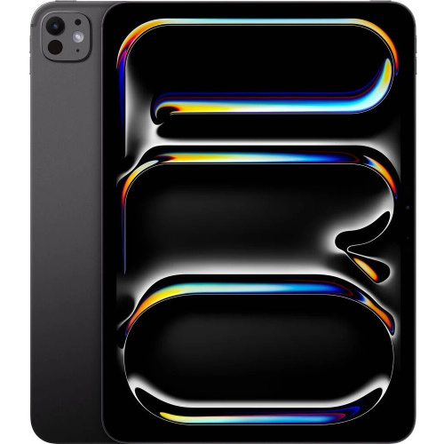 картинка apple ipad pro 11-inch (m4) wi-fi + cellular 256gb with standard glass space black (mvw13zp/a) от магазина Tovar-RF.ru
