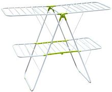 картинка РЫЖИЙ КОТ Сушилка для белья напольная двухуровневая CD-02, 147*60*98 см (109602) от магазина Tovar-RF.ru