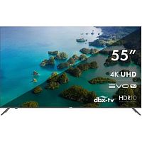 картинка 55" телевизор haier smart tv s2, 4k ultra hd, черный, смарт тв, android tv [dh1vmgd02ru] от магазина Tovar-RF.ru