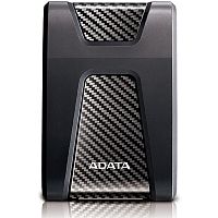 картинка a-data portable hdd 2tb hd650 ahd650-2tu31-cbk {usb 3.1, 2.5", black} противоударные slim от магазина Tovar-RF.ru