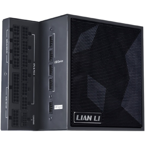 картинка Lian Li Блок питания EG0850 / Black / ATX 3.1, 850W, 80 PLUS Platinum, PCIe 5.1, APFC, USB HUB, 120mm FDB Fan, Fully Modular / G9P.EG0850.BE00.RU магазин Tovar-RF.ru являющийся официальным дистрибьютором в России картинка Lian Li Блок питания EG0850 / Black / ATX 3.1, 850W, 80 PLUS Platinum, PCIe 5.1, APFC, USB HUB, 120mm FDB Fan, Fully Modular / G9P.EG0850.BE00.RU от магазина Tovar-RF.ru