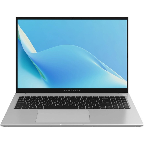 картинка maibenben m16b-r343um [m16b-r343umb1slsre0] silver 16" {fhd ryzen 3 4300u/8gb/512gb ssd/linux} от магазина Tovar-RF.ru