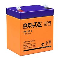 картинка delta hr 12-5 (5 а\ч, 12в) свинцово- кислотный аккумулятор   от магазина Tovar-RF.ru