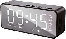 картинка РАДИОЧАСЫБУДИЛЬНИК SOUNDMAX SM-1520B черный\белый от магазина Tovar-RF.ru