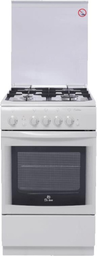 картинка плита газовая de luxe 506040.04г (916903) бел магазин Tovar-RF.ru являющийся официальным дистрибьютором в России картинка плита газовая de luxe 506040.04г (916903) бел от магазина Tovar-RF.ru