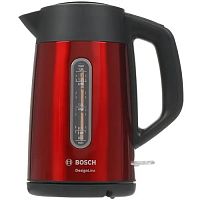 картинка bosch twk4p434 чайник, 1.7л, 2400вт, красный от магазина Tovar-RF.ru