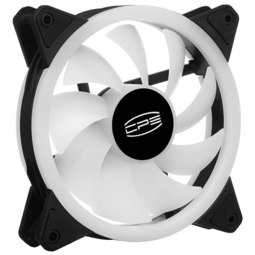 картинка кулер для корпуса/ pccooler f3 t120 argb bk (120x120x25mm, 4-pin pwm, argb, 46cfm, 21.6dba, 1800rpm, black) от магазина Tovar-RF.ru