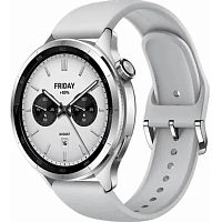 картинка умные часы xiaomi watch s4 ru silver от магазина Tovar-RF.ru