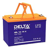 картинка delta hrl 12-75 х (75 а\ч, 12в) свинцово- кислотный  аккумулятор от магазина Tovar-RF.ru