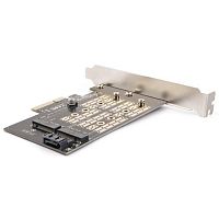 картинка agestar as-mc02 переходник-конвертер для m.2 sata ssd+m.2 nvme в pcie 3.0 от магазина Tovar-RF.ru