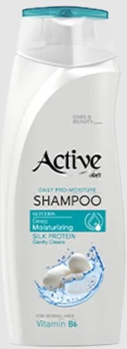картинка Шампунь ACTIVE Шампунь увлажняющий CARE & BEAUTY. С протеинами шелка и витамином B5, 350 мл (512102051) от магазина Tovar-RF.ru