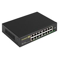 картинка exegate ex298691rus коммутатор неуправляемый exegate edes-1016d (16-портовый utp 10/100mbps, металлический корпус, возможна установка в стойку и монтаж на стену) от магазина Tovar-RF.ru