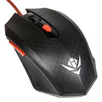 картинка мышь dialog mog-08u nakatomi gaming - 6 кнопок + ролик, usb ,черная от магазина Tovar-RF.ru