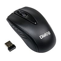 картинка мышь mroc-17u dialog comfort rf 2.4g optical - 3 кнопки + ролик прокрутки, usb, черная от магазина Tovar-RF.ru