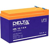 картинка delta hrl 12-7.2  х (7.2 а\ч, 12в) свинцово- кислотный  аккумулятор от магазина Tovar-RF.ru