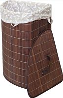 картинка Корзина для белья РЫЖИЙ КОТ Корзина для белья BLB-07-D, бамбук (312122) от магазина Tovar-RF.ru