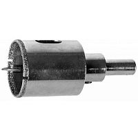 картинка Коронка ЗУБР алмазная в сборе по кафелю, керамике с центрирующим сверлом и имбусовым ключом, зерно 60, 68мм [29850-68]                     от магазина Tovar-RF.ru