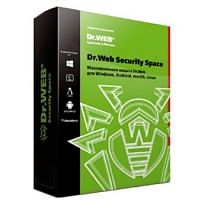 картинка bhw-b-12m-2-a3(a2) dr. web security space, картонная упаковка, на 12 месяцев,  на 2 пк (350931, 352409) от магазина Tovar-RF.ru